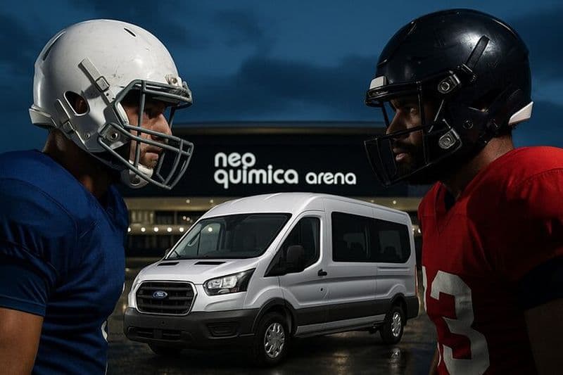 Billet Transport jusqu’au stade NFL de São Paulo – A/R + Guide local