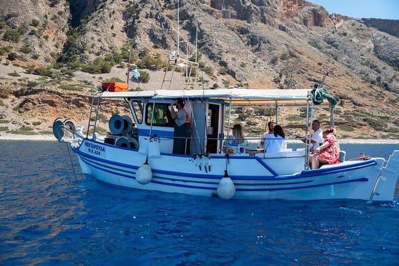 Excursion de pêche à Sfakia de jour