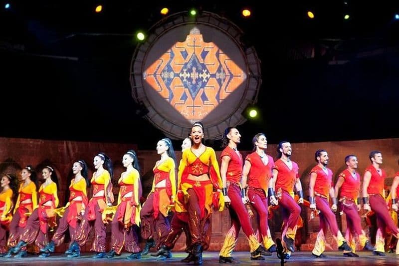 Spectacle de danse « Le feu d'Anatolie » et transfert depuis Antalya