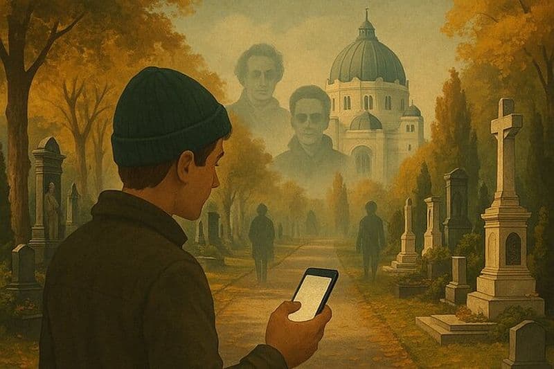 Billet Rallye de puzzle mobile au cimetière central de Vienne