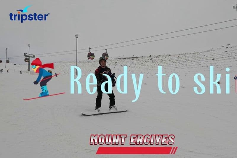 Billet Excursion quotidienne de ski et de snowboard à Kayseri depuis les hôtels de Cappadoce