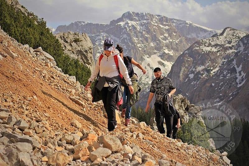 Rafting et randonnée de 4 jours à Drina-Tara
