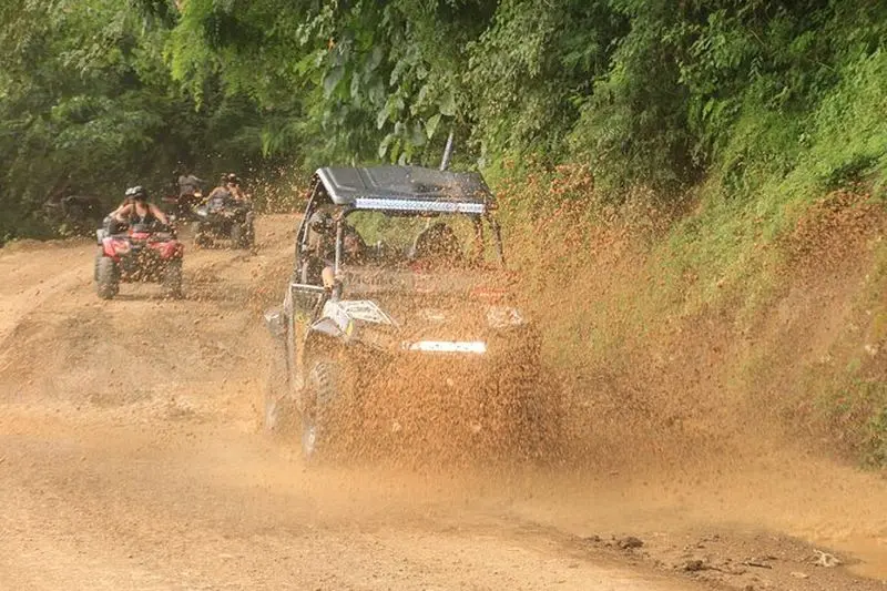 Visite privée en VTT avec cascade et dégustation de tequila