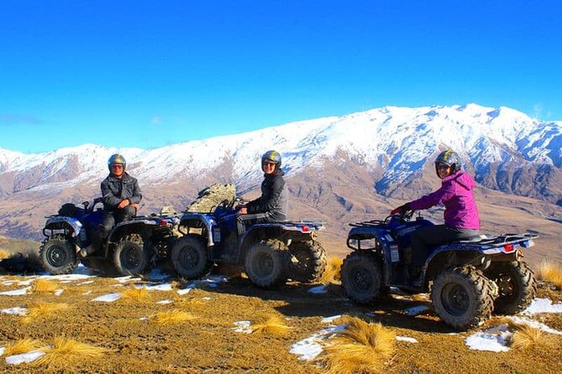 Expérience en quad dans la vallée montagneuse de Cardrona au départ de Wanaka