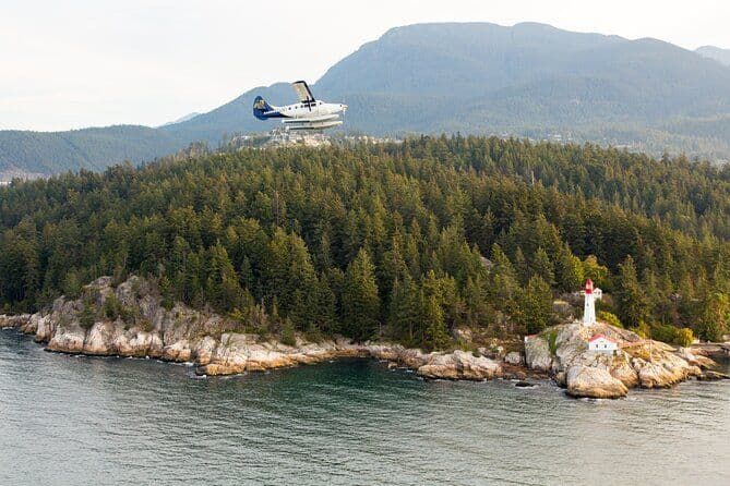 Vol en hydravion avec entrée au parc du pont suspendu de Capilano