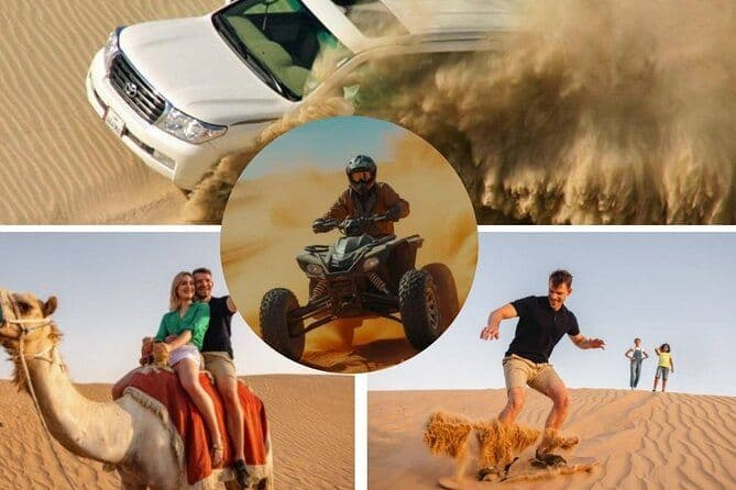 Billet Expérience DuneBashing, CamelRide et VTT dans le désert à vélo à Doha