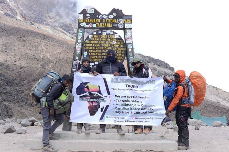 Le circuit d'escalade de 6 jours au Kilimandjaro via la route Machame en 2025/26