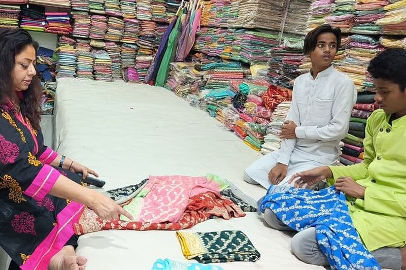 Visites de tissage de la soie et de shopping avec guide privé