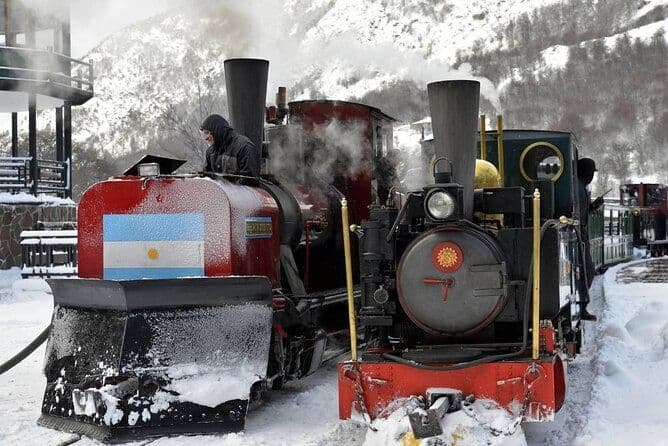 Parc national de la Terre de Feu avec le train du bout du monde
