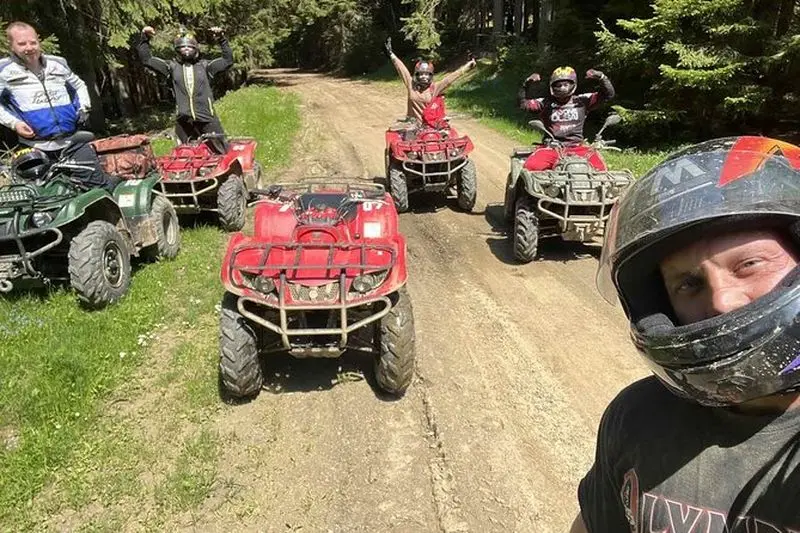 Visite du paysage en VTT