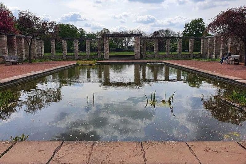 Rallye urbain privé de livres audio dans le Nordpark de Düsseldorf