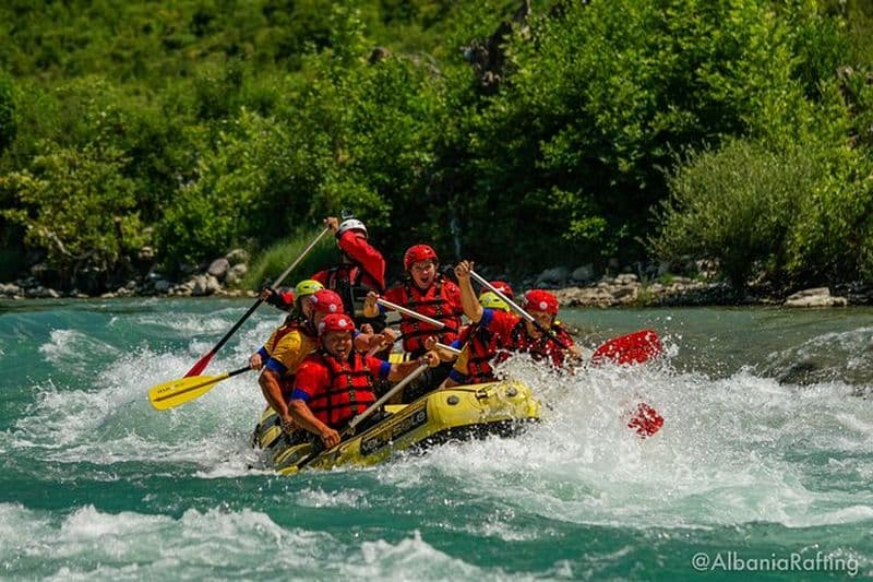 Rafting Rivière Vjosa Gjirokastër Albanie ARG