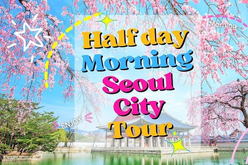 Demi-journée Visite de Séoul City Tour (Temple et Palais Gyeongbok)