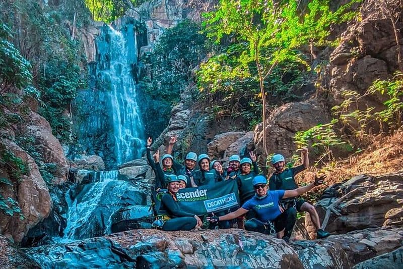 Aventure privée de canyoning et de rappel à Tequila
