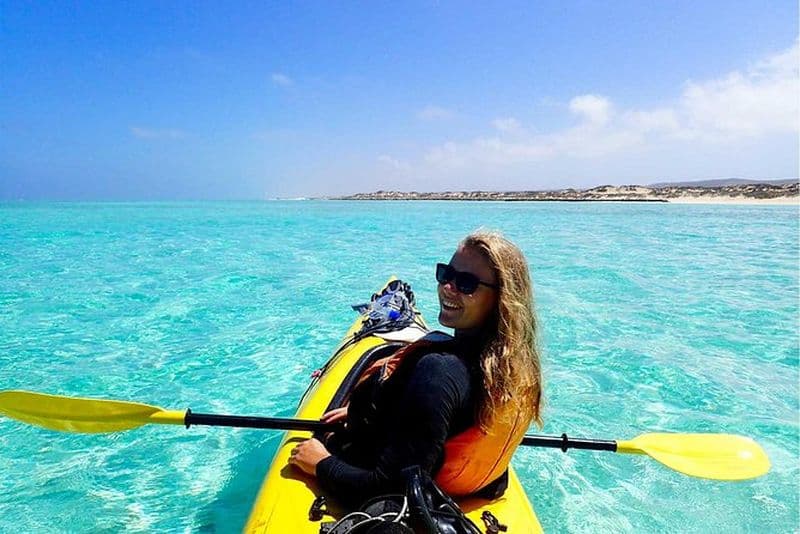 Lagoon Explorer - Aventure d'une journée en kayak et plongée en apnée sur le récif de Ningaloo
