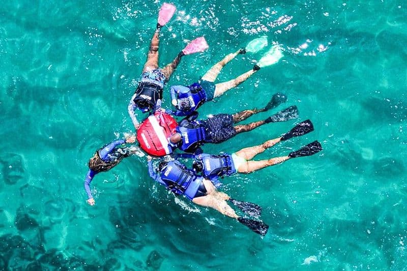 Plongée en apnée guidée