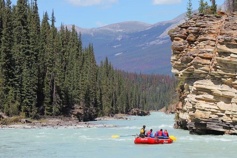 Billet Rafting en famille dans le canyon Athabasca : rapides de classe 2 et plus