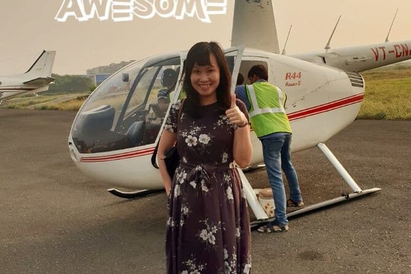 Randonnée en hélicoptère avec visite gratuite de la ville