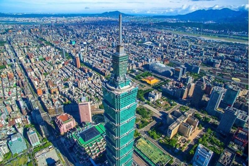 Billet pour l'observatoire Taipei 101