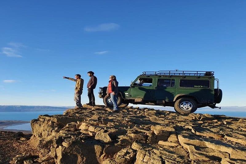 Expédition à El Calafate : aventure en 4x4 avec randonnée-tyrolienne en option