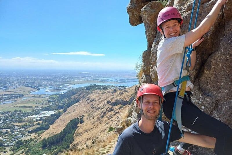 Escalade Christchurch 1/2 journée ou journée complète (Excursion en petit groupe)