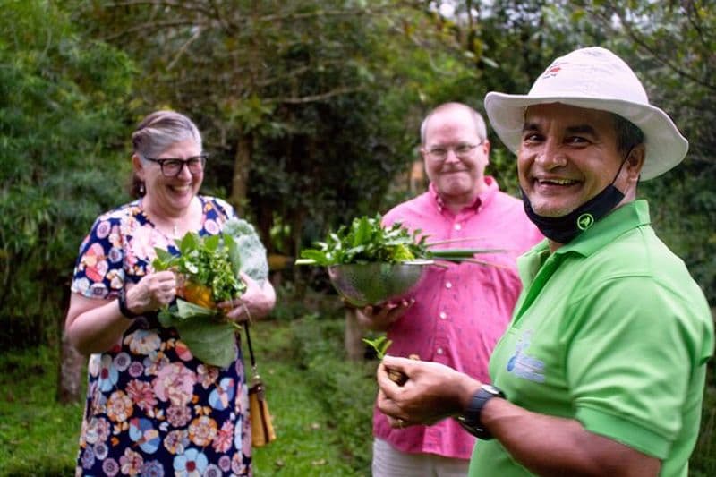 Cours de cuisine privé dans un jardin biologique à La Fortuna