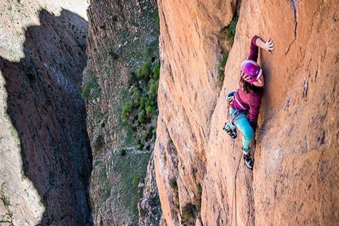 5 jours d'escalade dans le paradis du Taghia au Maroc