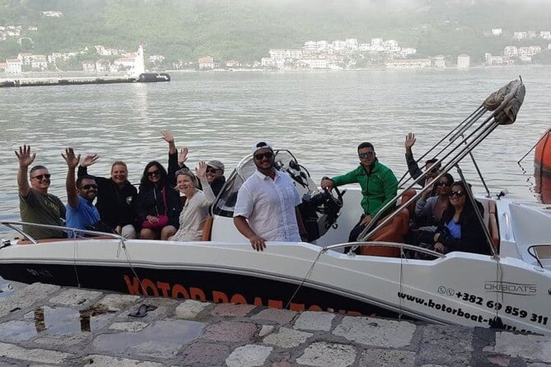 Billet Visite du groupe Perast & Lady of the Rock - durée 1h30