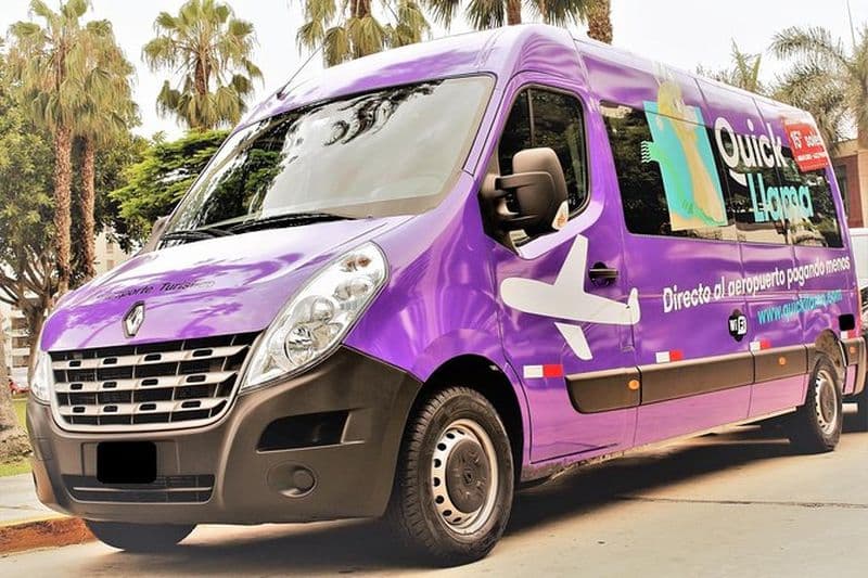 Transfert privé Aéroport de Lima (QuickLlama Airport Shuttle)