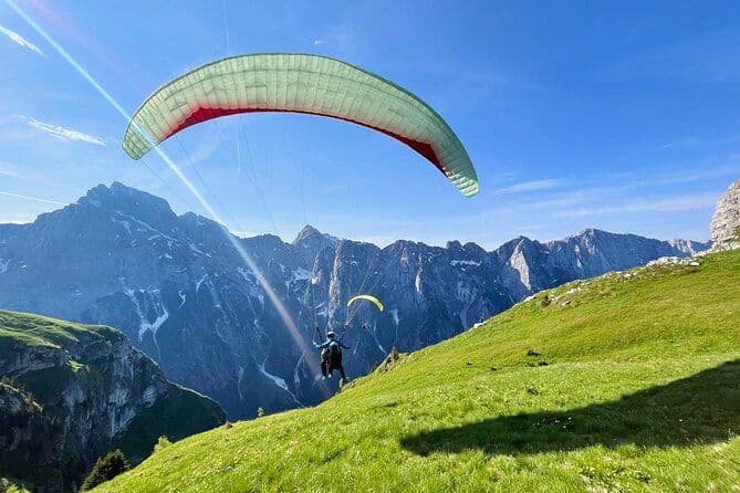 Parapente tandem privé dans la vallée de la Soča