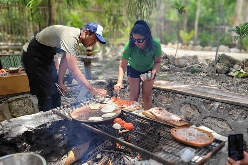 Visite privée des ruines mayas de Tulum avec cours de cuisine