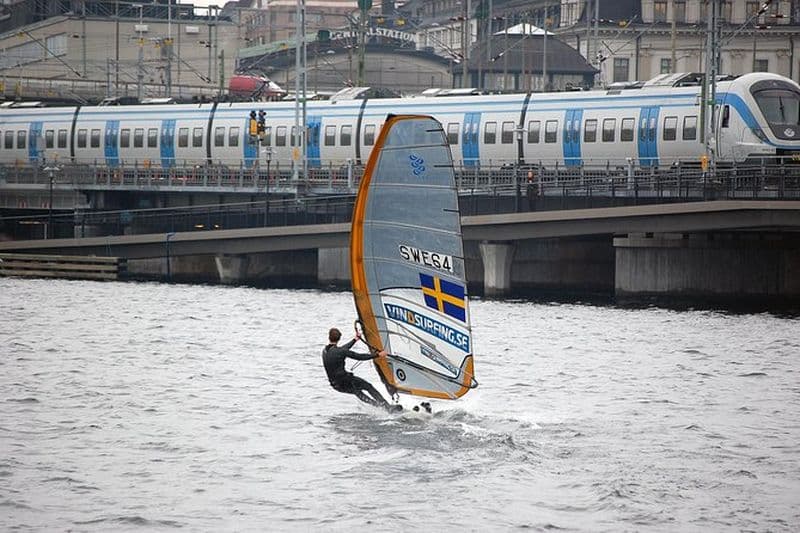 Cours de planche à voile dynamique pour débutants Day1