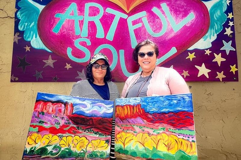 Cours de peinture sur toile magique à Artful Soul Santa Fe