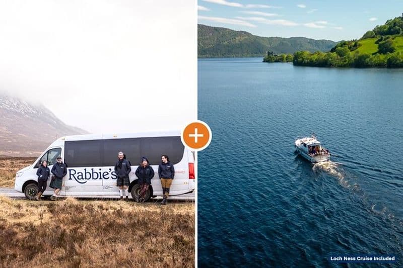 Billet Excursion d'une journée au Loch Ness et dans les Highlands depuis Édimbourg avec croisière