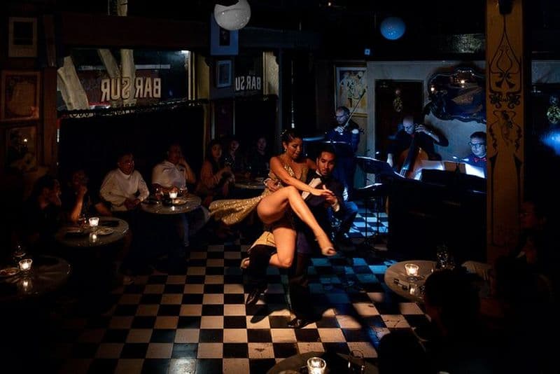 Spectacle privé de photographie de tango à Buenos Aires avec dîner