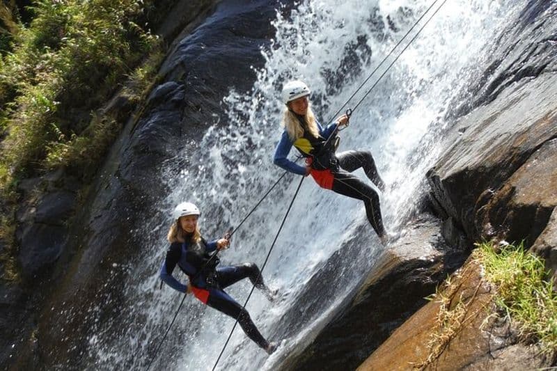 Canyoning à Baños de Agua Santa