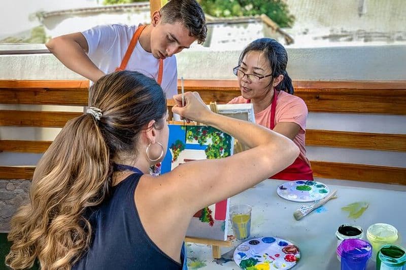 Billet Brunch et peinture dans un toit secret