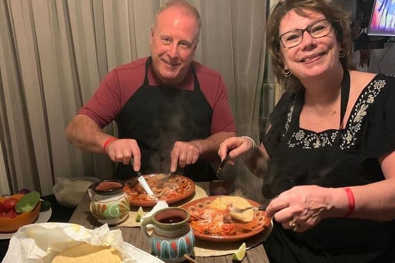 Cours de cuisine à Cancún avec plats et boissons traditionnels