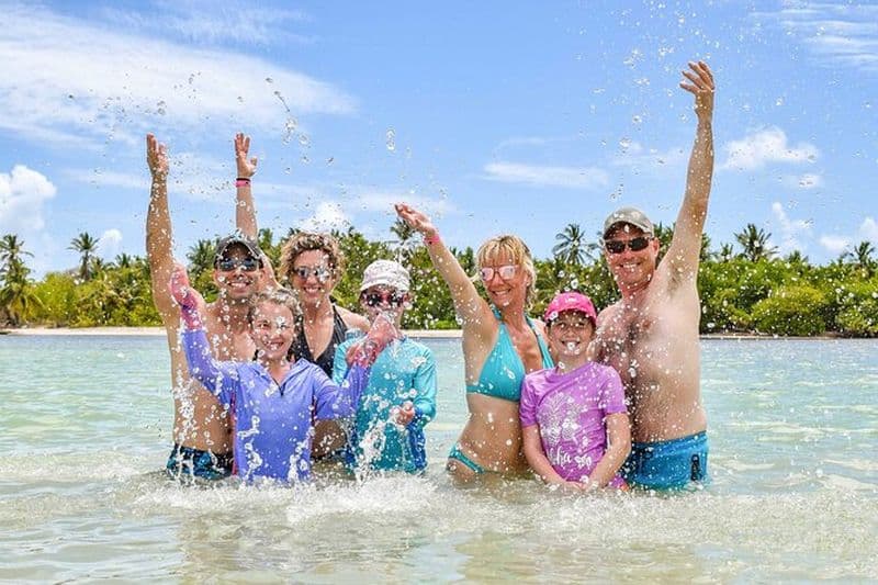 Punta Cana Excursion en bateau en famille et plongée avec tuba