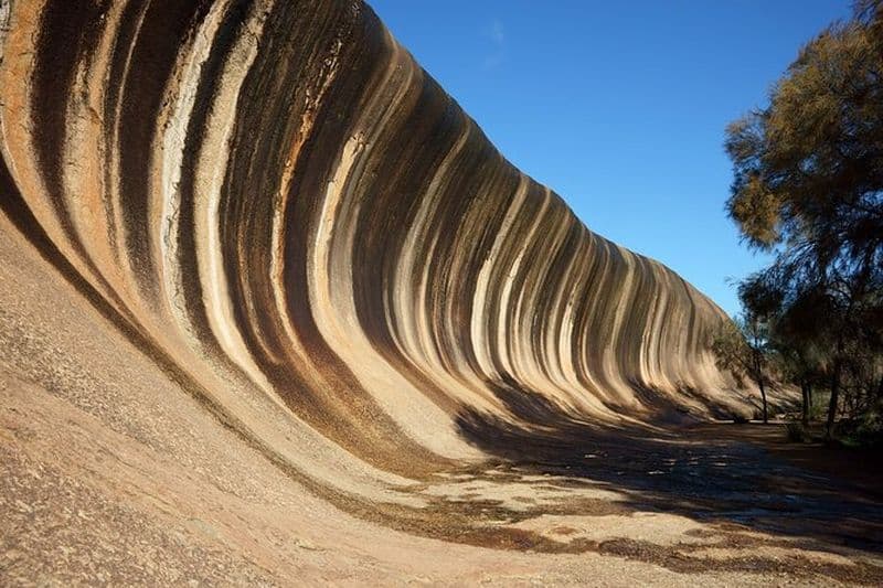 Excursion d'une journée chinoise Wave Rock au départ de Perth