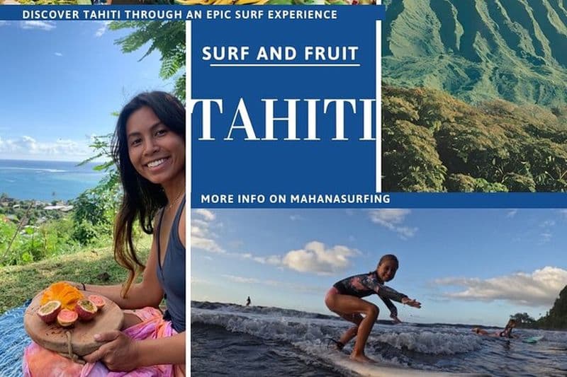 SURF TAHITI Bites & Waves – Expérience de surf à chaque bouchée