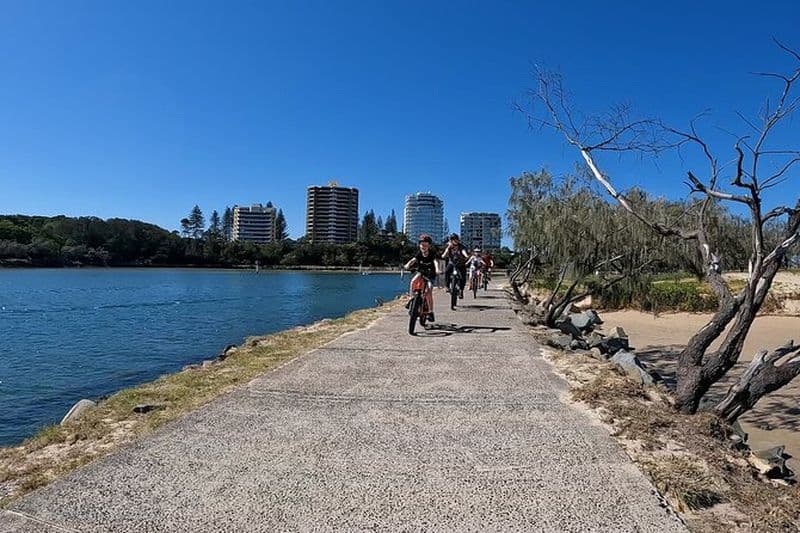 Tour en vélo électrique de rivière en rivière, de terre et de mer sur la Sunshine Coast