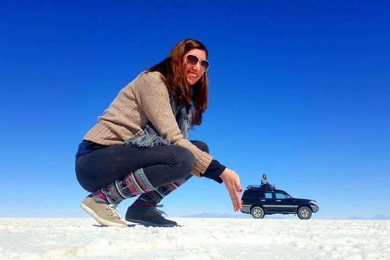 SALT FLATS PRIVATE FD + SUNSET (photographie par région d'eau / effet miroir)