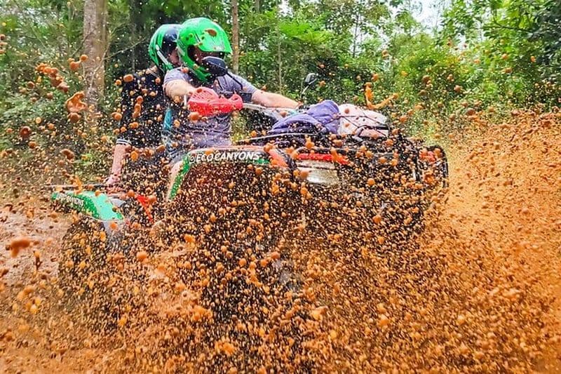 Billet Aventure en VTT à travers la forêt avec vue sur le canyon