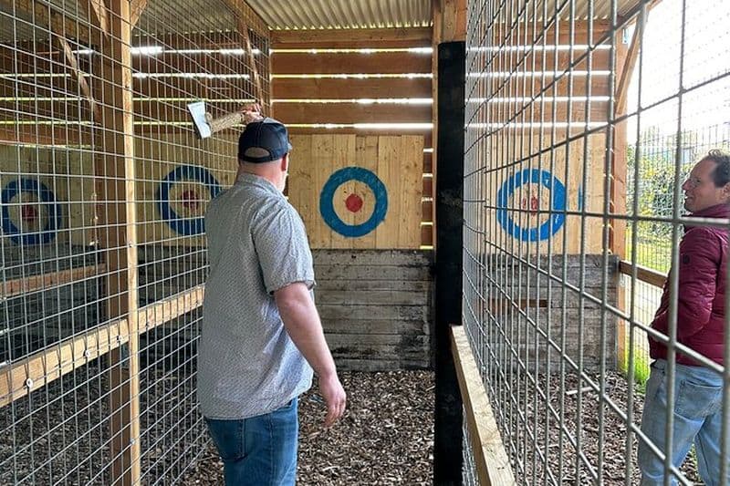 Lancer de hache à Amsterdam – L’ultime sensation forte lors des événements UP!