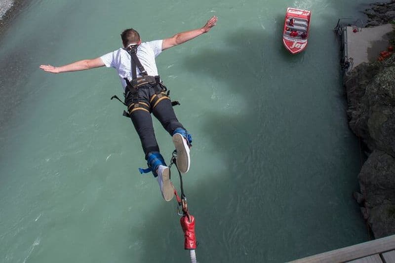Saut à l'élastique de Hanmer Springs, Nouvelle-Zélande