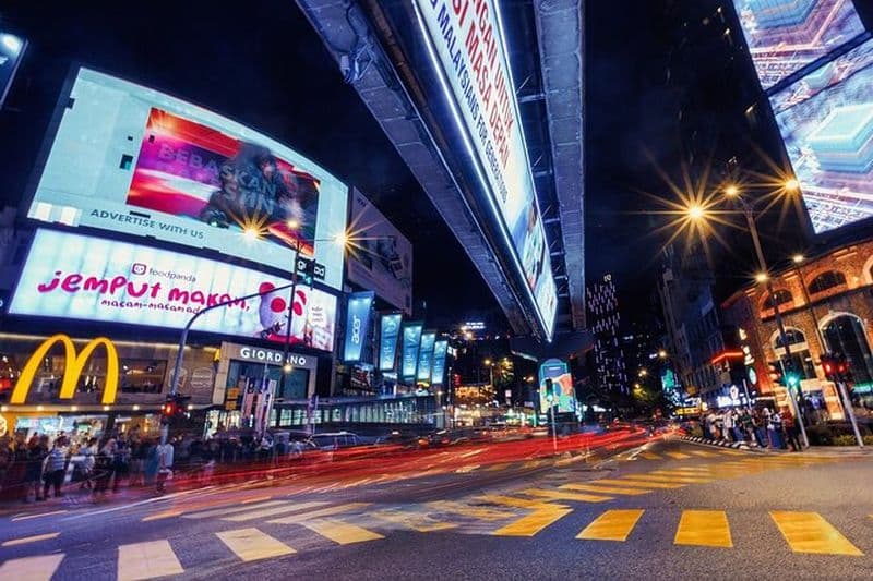 Billet Kuala Lumpur : visite à pied de la vie nocturne avec un guide local
