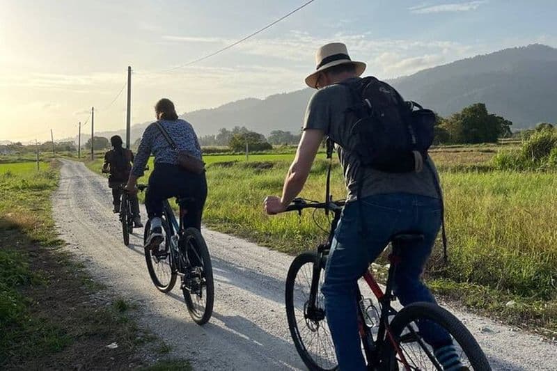 Tour de campagne à vélo à Langkawi