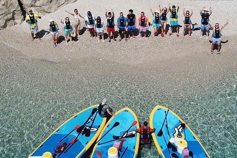 Stand Up Paddle à travers la Côte Verte