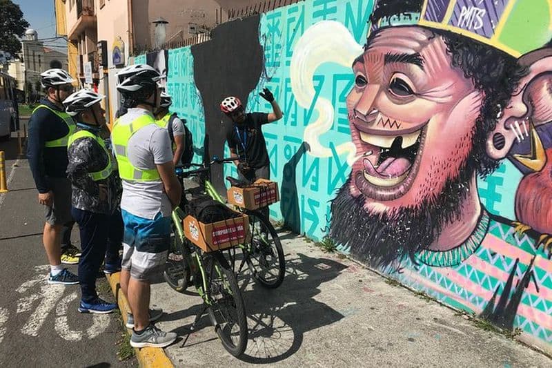 Visite culturelle à vélo de Quito - Groupe